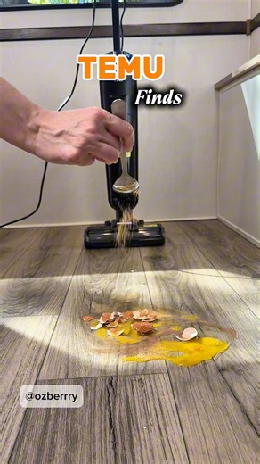 5.5K views · 18 reactions | Vacuum + Mop in one go? Yes, please! The TAB 3-in-1 Floor Cleaner is my secret to fast & spotless cleaning 識 I found it on TEMU and it’s a total game-changer! 李  Check it out here: https://app.temu.com/k/pen6ukdwtwg  Use code dyf2526 in the #temu search bar to find it instantly! #temuhaul #temufinds #temucodes #viral #trending #home #vacuum #momlife #collab #contentcreator #paidpartnership | Ozberrry | Facebook