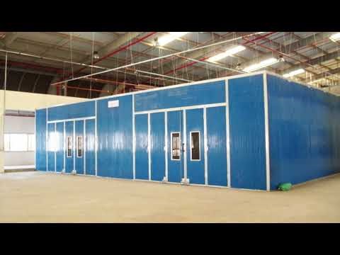 Large Industrial Paint Booth | Make Heavy Equipment Shine Like New