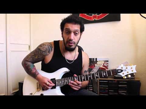 How to play ‘Aces High’ by Iron Maiden Guitar Solo Lesson w/tabs