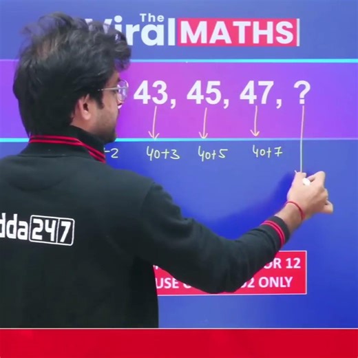 Missing number series by navneet sir 🎯🔥#shorts #trending #viral