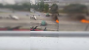 France Riots: Man Spotted Eating Sandwich As Protestors, Police Clash