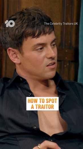Tom Daley's logic checks out 🤣 #TheCelebrityTraitors UK | Stream Now on Channel 10 | Channel 10