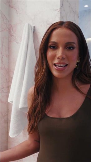 Anitta Loves Her Pink Quartz Bathroom