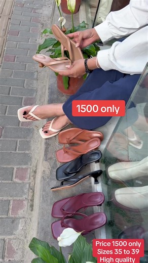 Sandal sale 1500 only — Sizes 35 to 39, high quality