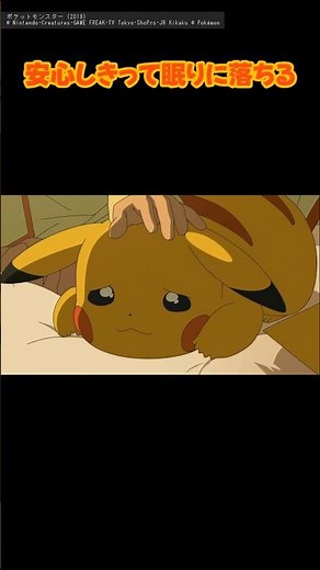 Pikachu's sleeping face is too cute #Pokemon #anime