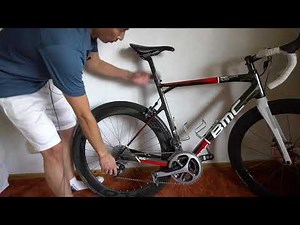 How to: Remove and install road bike rear wheel in 4 easy steps!