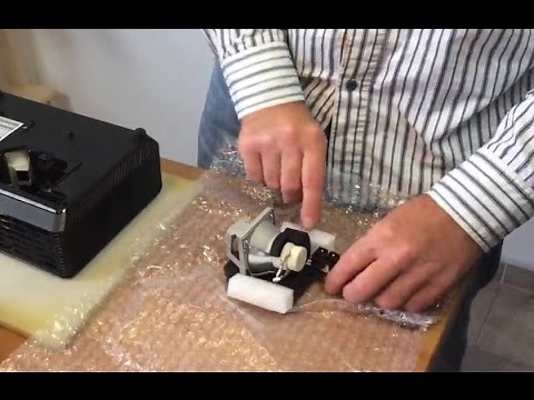 How to Replace a Projector Lamp in projector ACER X110P
