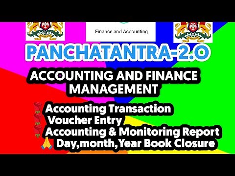 Panchatantra 2.0 Finance & Accounting Module #panchatantra