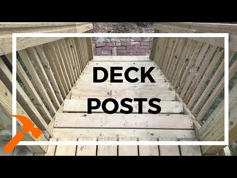 Easy Way To Install Deck Rail Posts