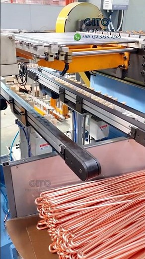 Copper Tube Hairpin Bending for AC Coils