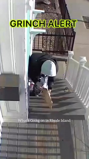 🚨🟢Grinch Alert! 🟢🚨 We have a report of a package thief caught on camera stealing from a home on Myrtle Street in Providence shortly after 2 PM yesterday (12/18). 🎁📦🏴‍☠️This Grinch-like incident has left one resident feeling less festive during the holiday season. If you can, try to be attentive of your neighbors deliveries.If you recognize this holiday villain or have any information, please contact the Providence Police Department. 🚔🟢 #whatsgoingoninrhodeisland #providence #providencer