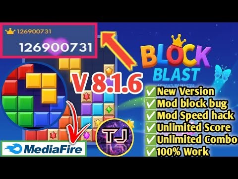 Block Blast MOD APK v8.1.6 (Unlimited Everything) | New 2025 Update & No Ads! 🔥2025!