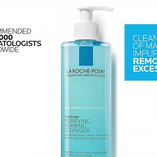 La Roche-Posay Purifying Foaming Cleanser Review | Best Face Wash for Oily Sensitive Skin?