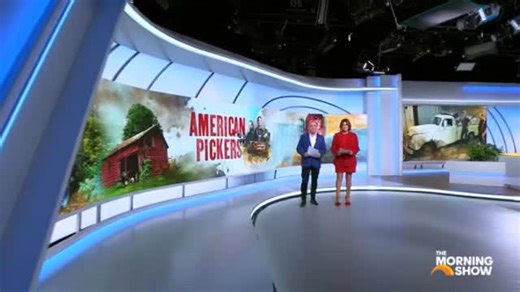 Back when American Pickers first aired, I never imagined that one day it would be aired in 63 countries, let alone for it be spun off into other shows highlighting history & stories from around the world (Australia being one, Aussie Pickers). That’s why it was so exciting to be invited on to the @morningshowon7 based out of New South Wales to talk about my new show! Thank you for having me and be sure to tune in TOMORROW NIGHT at 9/8c on @history for the premiere of History’s Greatest Picks! | M