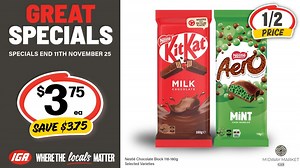 WEEKLY SPECIALS 🤗 🛒 Save on your weekly shop!! Specials available until Tuesday 11th November 25!! Shop our specials - https://shop.midwayiga.com.au/specials | Midway Market Place IGA