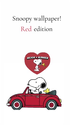 Snoopy Wallpaper Red Edition for 2025