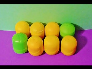 8 Surprise Eggs - Kinder surprise Eggs, Kinderägg, unboxing kinder surprise