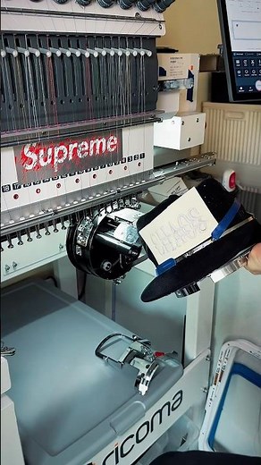 This is how I embroider 3D puff hats using my embroidery machine #clothingbrands