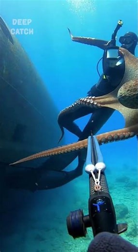 Real Deep Sea Adventure #fishing #deepblue #deepsea #underwater #spearfishing #speargun