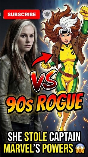Why 90s X-Men Rogue is WAY Stronger Than Movie Rogue 😱 #XMEN #marvel