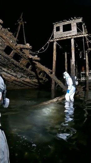 Inside a REAL Pirate Ship! ⚓️ (You Won't Believe This!) #shorts #historyfacts #pirateship