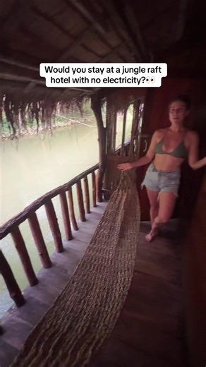 Experience a Unique Stay at a Floating River Raft Hotel