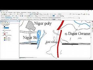 Create and edit line shapefile using ArcGIS Desktop
