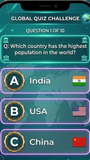 Only 1% know the right answer #shorts #quiz #asia #gk