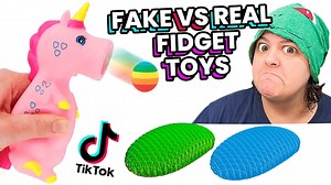 49K views · 659 reactions | Testing fake vs. real fidget toys! Let's find out if these fidget toys are worth the hype! | Nerdecrafter | Facebook