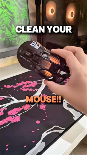 Clean your mouse | #cleaning #mouse #gamingsetup
