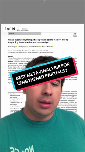 Really nice paper: https://link.springer.com/content/pdf/10.1007/s11332-025-01586-5.pdf #exercisephysiology #musclegrowth #gymtok #sciencebasedlifting #gymtok