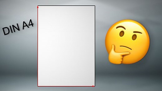 DIN A4: Wie groß ist das Format?