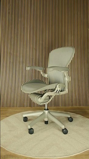 Herman Miller Aeron Chair – Titanium Finish | Premium Ergonomic Office Chair