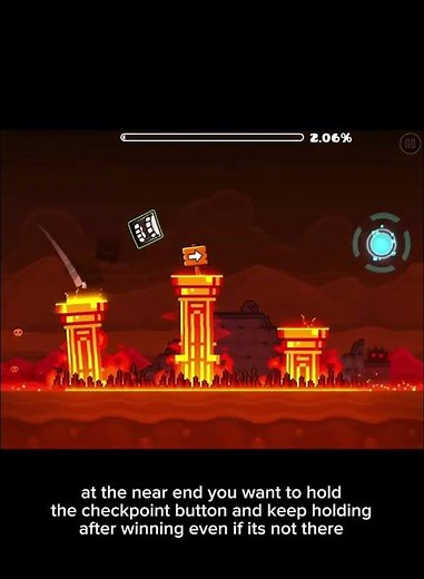 how to place checkpoints in a level while in normal mode #geometrydash #gd