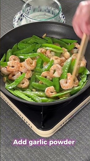 Shrimp with Snow Peas