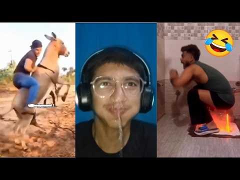 YOU LAUGH YOU LOSE 🤣 TRY NOT TO LAUGH CHALLENGE 😂 BEST FUNNIEST MOMENTS😜 MEMES COMPILATION PART 4