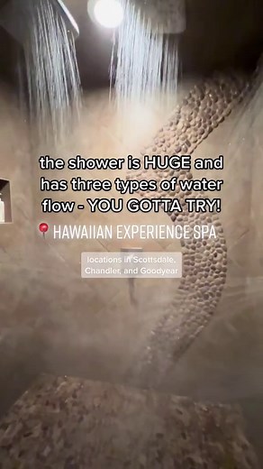 WILDJOY ™️ Arizona Experiences on Instagram: "DATE IDEA IN SCOTTSDALE: Hawaiian style Couples Massage ❤️‍🔥 For your next date night, book a couples’ experience from @hawaiianexperiencespa and enjoy this complimentary steamy shower afterwards 🤩 They have so many different massages to choose from, from a chocolate lovers massage to a coconut sea salt lomi lomi massage! We went to the location in Scottsdale but loved it but they also have locations in Chandler and Goodyear! Tag your s/o to plan y