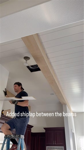 Kitchen ceiling treatment
