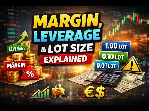 Forex Trading Basics; Margin, Leverage and lot size explained (Beginner Guide)