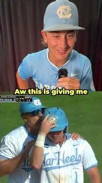 'Pure jubilation and chaos.' UNC baseball reacts to walk-off win in supers 🐏 #shorts