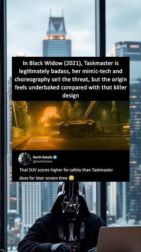 Taskmaster Black Widow Origin Explained | Black Widow (2021)