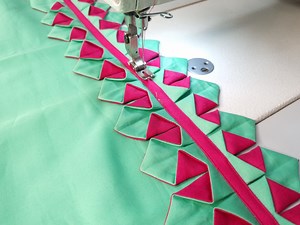 Make this beautiful Design for Kurti sleeves and Trouser using easy sewing tips and tricks/ learn clever sewing tricks with Knotty Stitches #sewing #stitching #sewingtipsandtricks #knottystitches #sewinghacks #sewingtips #kurti #neckdesign | Knotty Stitches