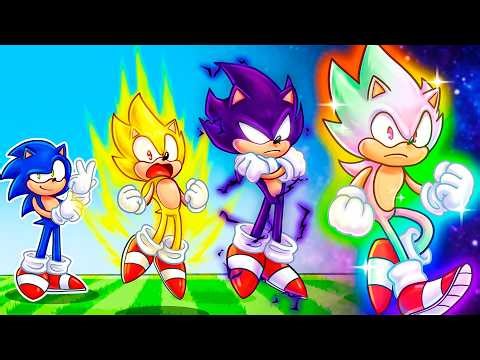 SONIC EVOLUIU até HYPER SONIC no ROBLOX!