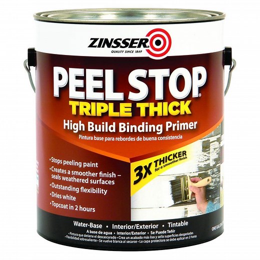 Reviews for Zinsser Peel Stop 1 gal. White Triple Thick Interior/Exterior High Build Binding Primer (2-Pack) | Pg 2 - The Home Depot