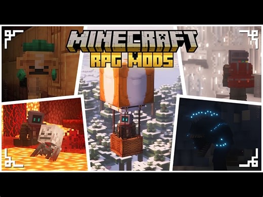 【RPG】【50个MOD】50个模组让Minecraft变成一个有趣的角色扮演游戏！