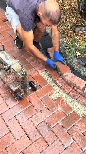 767K views · 3.7K reactions | How to fix cement made products #blockcutter #blockpaving #albanianblockers #cementproject #cementblockwork #landscape | Top world works | Facebook