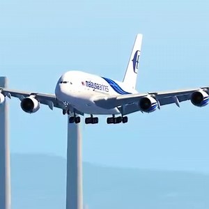 26K views · 567 reactions | Malaysia Airlines Airbus A380 Largest Aircraft Landing at JFK Airport | PJ Daddy | Facebook