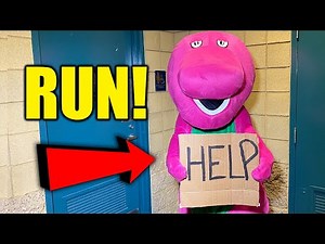 if you ever see Barney.EXE while driving do not get out of your car, keep driving and get away fast!