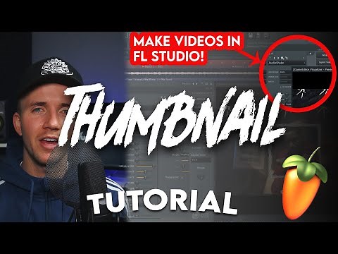 HOW TO MAKE TYPE BEAT VIDEOS / BEAT VISUALIZERS - (Thumbnail & Video Tutorial - FL Studio 20)