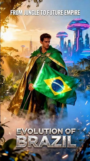 🇧🇷 The Glorious Evolution of Brazil — From Jungle Roots to Futuristic Empire 🌎🔥